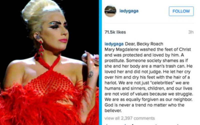 ''Deus não é modinha'' resposta de Lady Gaga ao ser questionada sobre sua fé