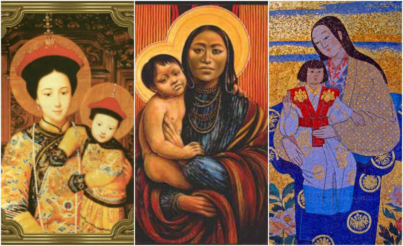 7 representações da Virgem Maria em diversas culturas
