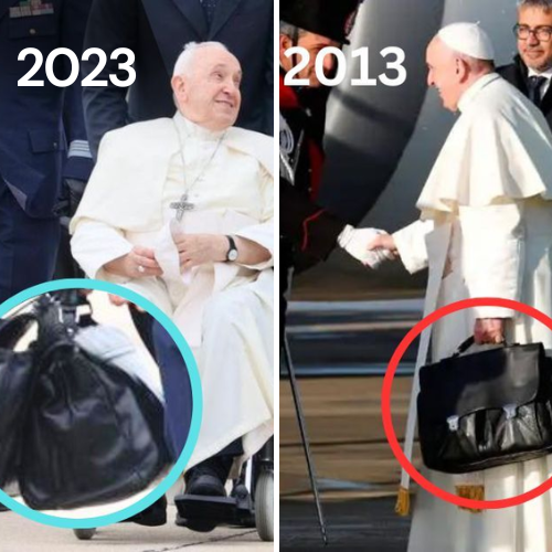 Dez anos depois, o Papa Francisco ainda usa sua fiel maleta preta?