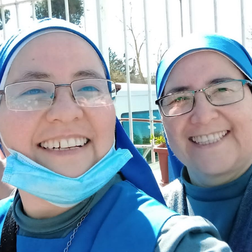 Duas freiras (gêmeas) decidiram não ser resgatadas de Gaza para ajudar as vítimas