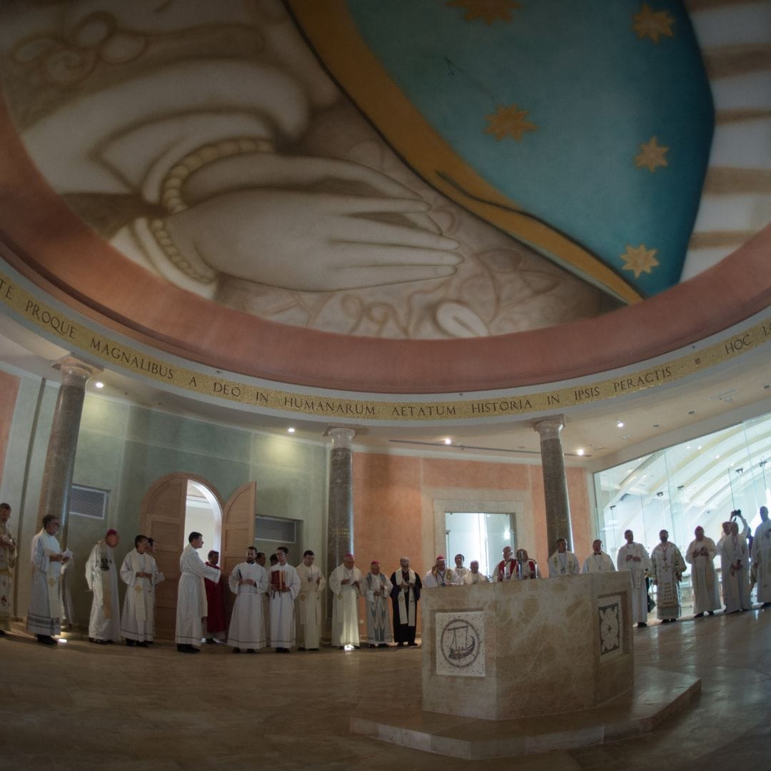 A igreja na Terra Santa que recorda o importante papel da mulher na evangelização