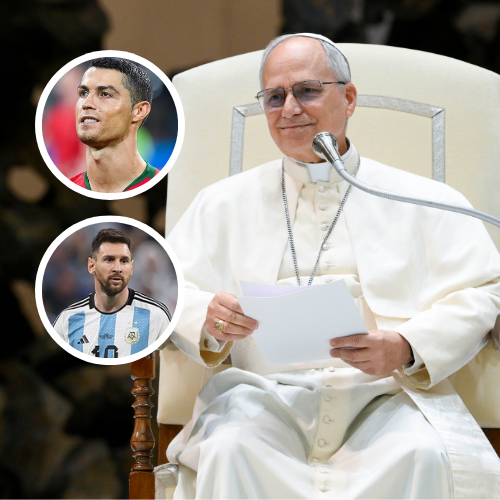 Papa Leão XIV prefere Cristiano Ronaldo a Messi: “Valorizava a constância e o esforço de conquistar mais”