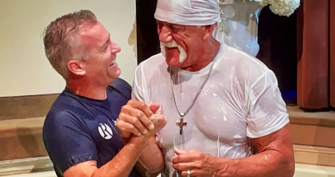 Hulk Hogan, lenda do wrestling, se rendeu a Cristo pouco antes de morrer