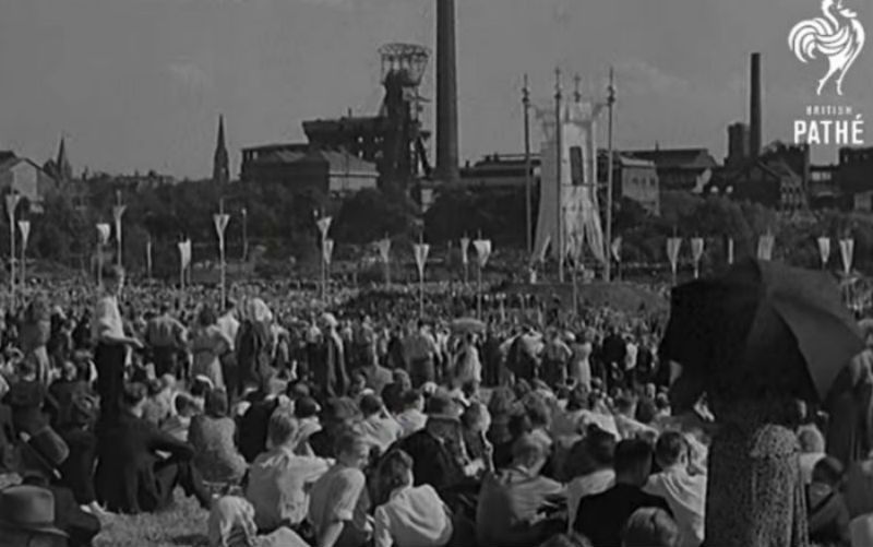 O incrível dia, em 1949, que 500 mil católicos foram as ruas da Alemanha