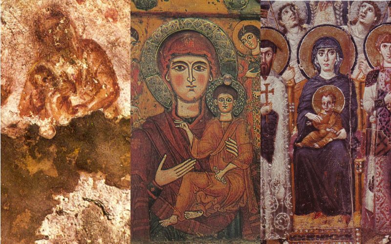 8 das mais antigas imagens da Virgem Maria