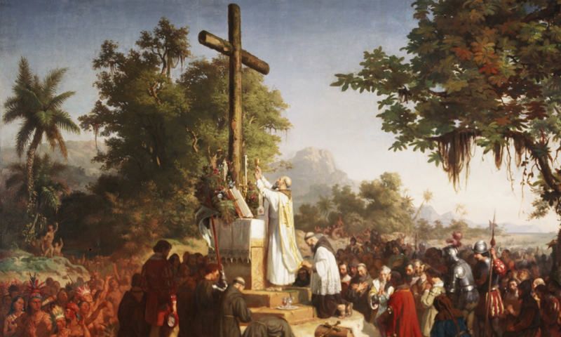 Neste dia, há 524 anos acontecia a primeira missa no Brasil