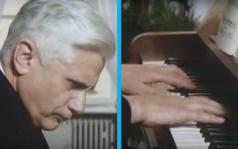 Assista um vídeo raro do Papa Bento XVI tocando piano
