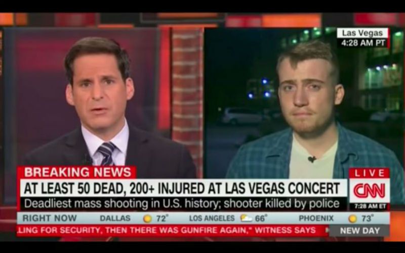 "Eu era agnóstico e acredito firmemente em Deus agora" diz sobrevivente ao atentado em Las Vegas