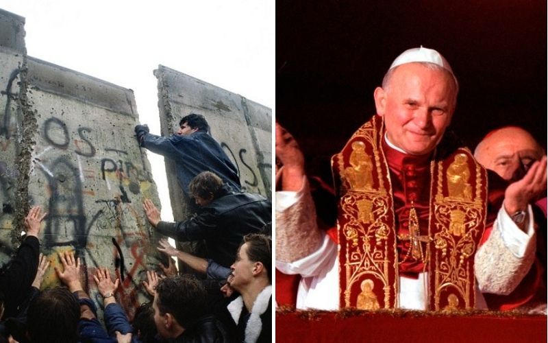 O que o Papa São João Paulo II teve a ver com a queda do muro de Berlim?