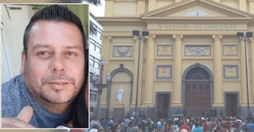 Filho morre para salvar a mãe em atentado na Catedral de Campinas