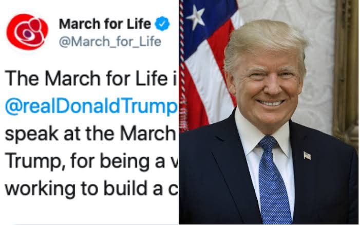 Donald Trump será o primeiro presidente norte-americano a ir à Marcha Pela Vida nos EUA