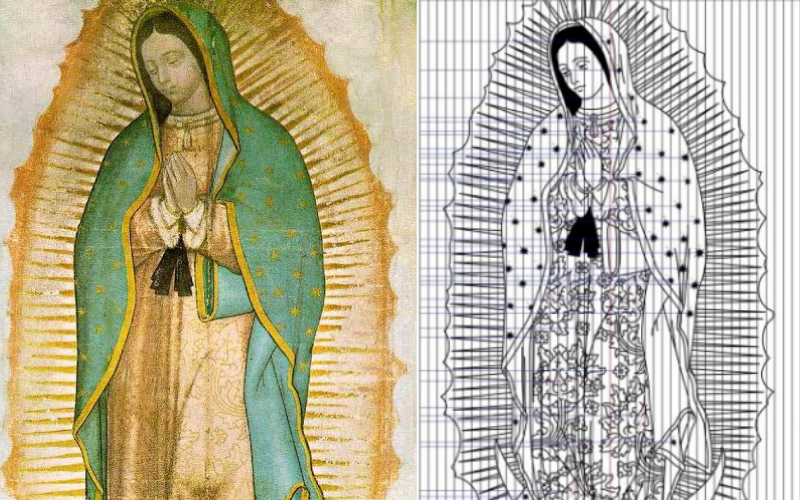 Você sabia que o manto da Virgem de Guadalupe possui uma melodia escondida? Escute!