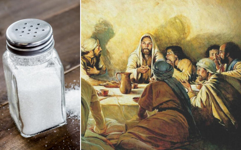 O dia que Jesus comeu sal com os discípulos