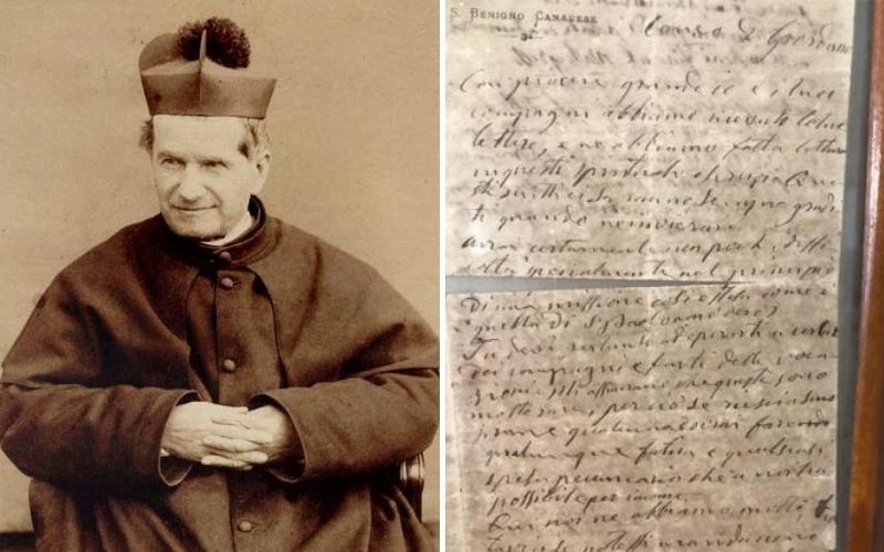 Carta original de Dom Bosco é encontrada no Brasil!