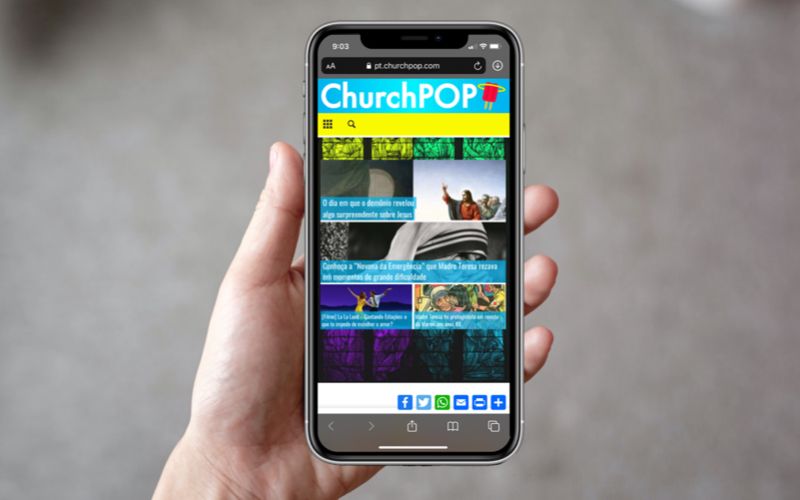 Receba o melhor conteúdo católico direto no seu celular!