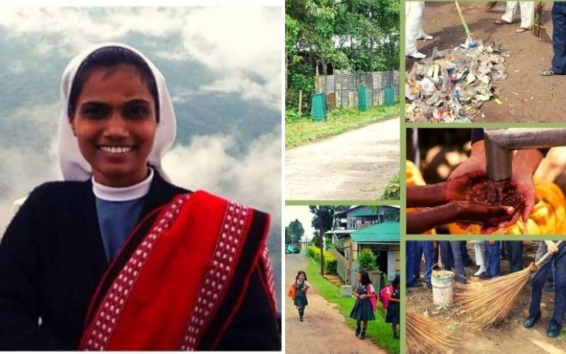 Freira carmelita recebe prêmio do presidente indiano por trabalho social com os mais pobres