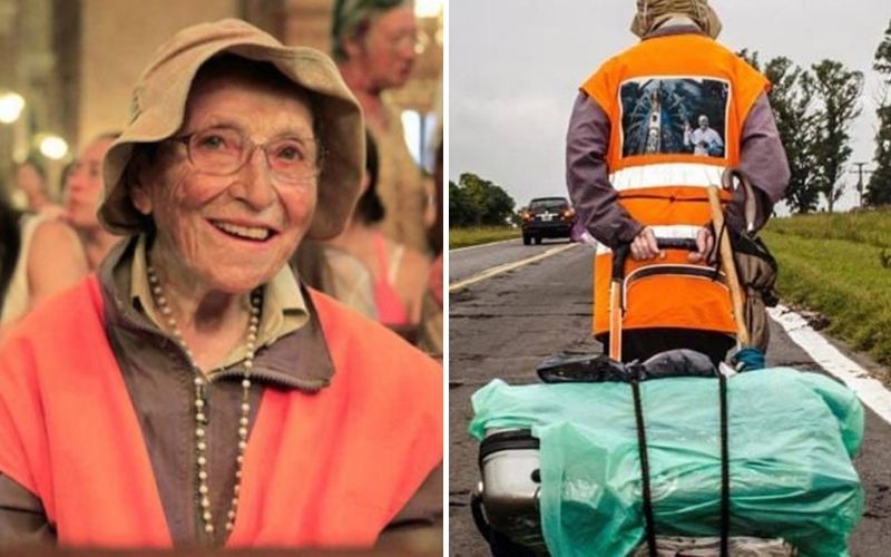 Morre Emma, a vovó peregrina de 96 anos que viajava pelo mundo por causa da Virgem Maria