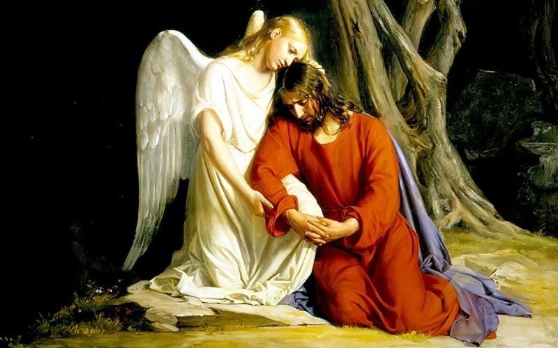 Quem foi o anjo que consolou Jesus no Horto das Oliveiras?