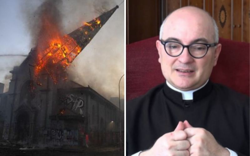 Padre Fortea sobre destruição de igrejas: "vamos viver tempos de perseguição generalizada"