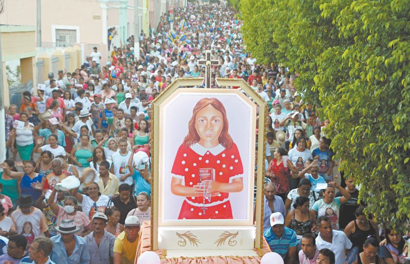 Beatificação de nova mártir brasileira é adiada para 2021