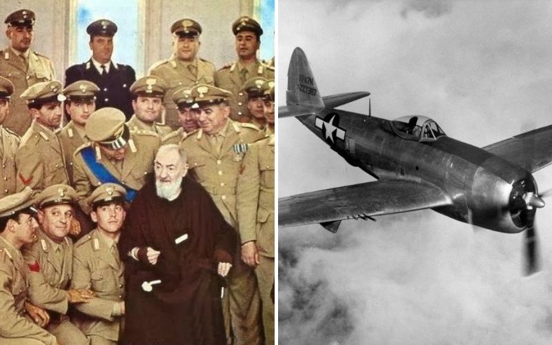 O dia em que São Padre Pio voou para salvar um piloto na 2ª Guerra Mundial