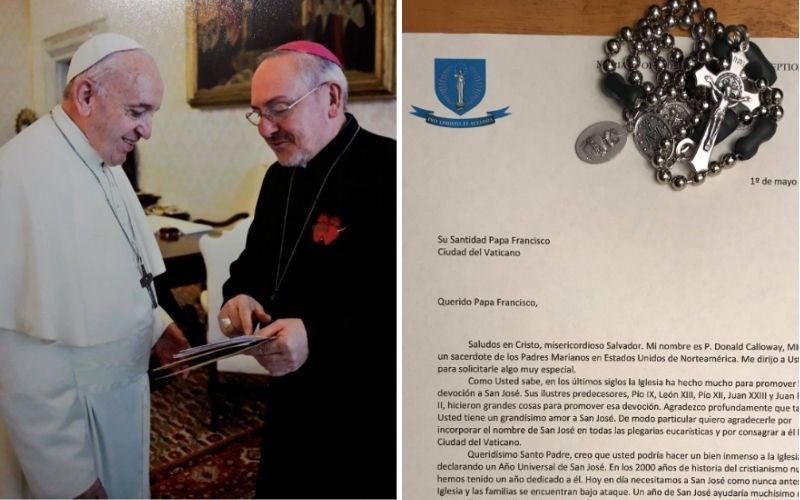 A incrível carta que um padre escreveu ao Papa Francisco pedindo um Ano de São José na Igreja!