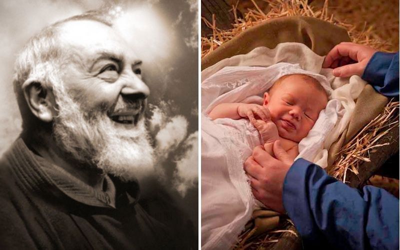 A experiência mística que Padre Pio teve com o Menino Jesus no Natal