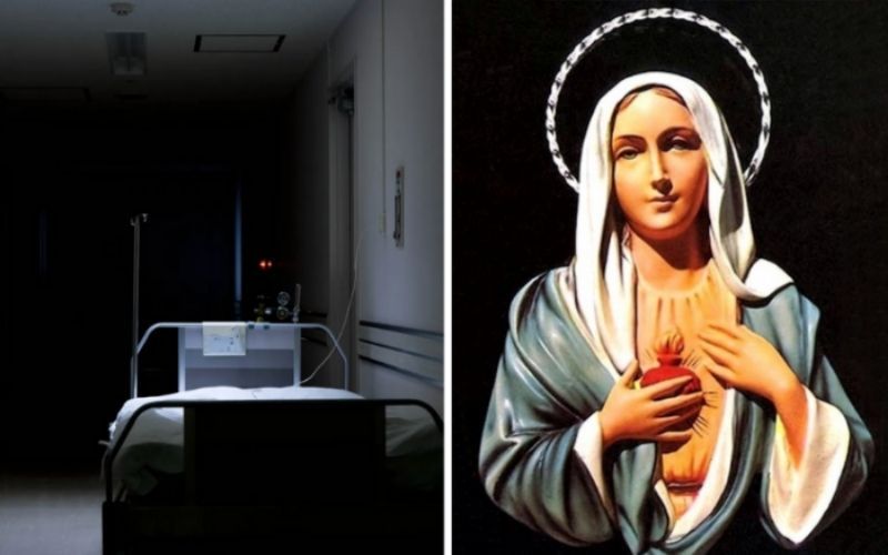 Este padre não voltaria a andar, mas a Virgem Maria agiu uma noite na UTI