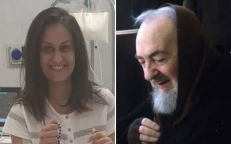 Mulher sai ilesa de coma: "Eu vi Padre Pio colocar minha alma de volta no corpo"