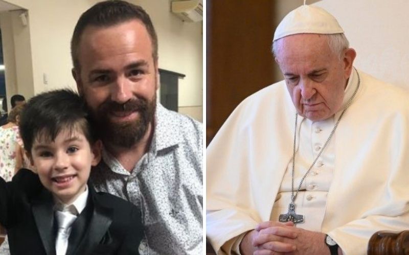 Pai do menino Henry recebe carta do Papa Francisco e se diz fortalecido na fé