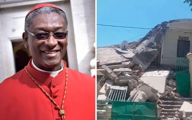 Terremoto deixa padre morto e cardeal ferido no Haiti; rezemos por todas as vítimas!