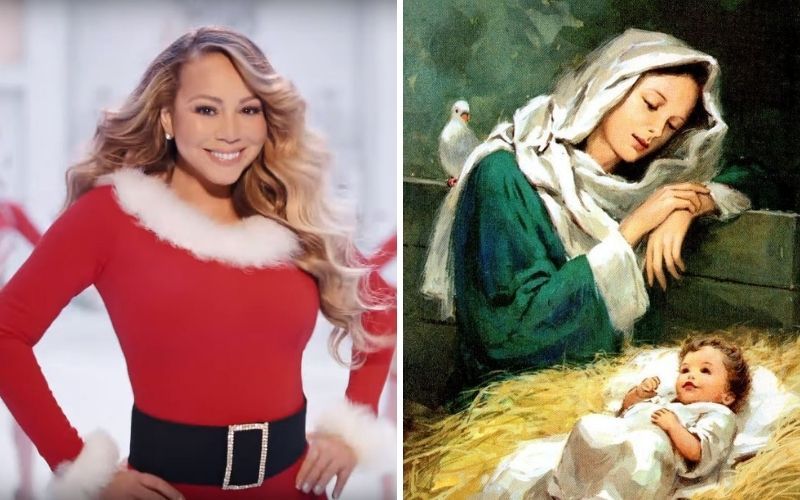 Famosa por hit natalino, Mariah Carey diz que "Maria é a Rainha do Natal"
