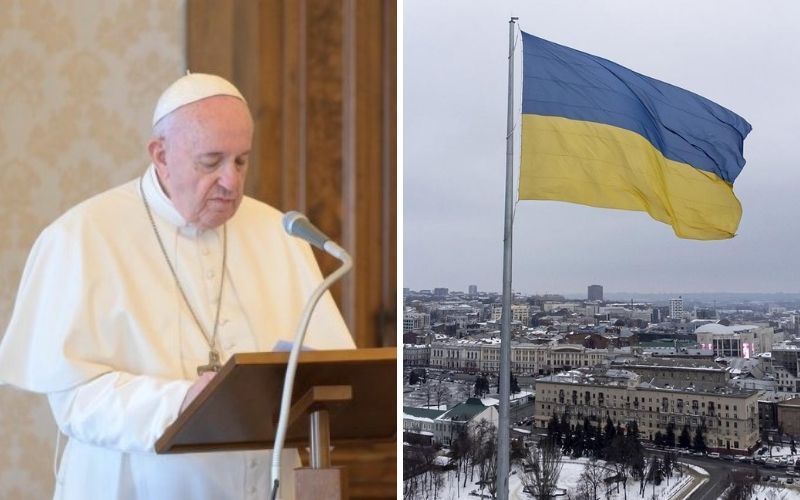 Papa Francisco pede um dia de oração e jejum na Quarta-feira de Cinzas pela paz na Ucrânia