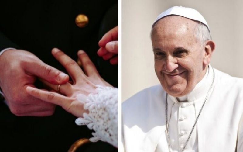 Papa Francisco surpreende recém-casados durante visita à Malta