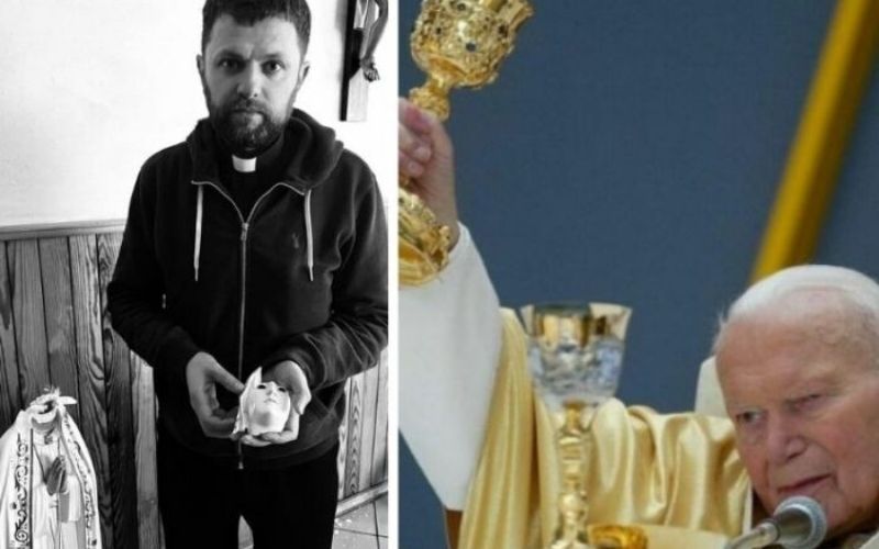 Soldados russos saqueiam seminário e roubam Cálice de São João Paulo II na Ucrânia