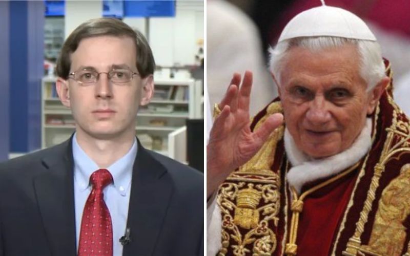 Repórter causa indignação e é demitido após grave ofensa ao Papa Bento XVI