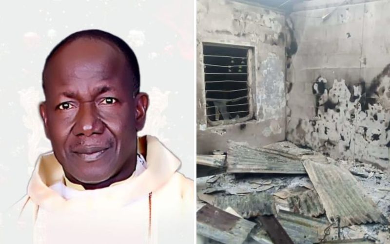 Padre pede orações por alma de pároco queimado vivo em atentado na Nigéria