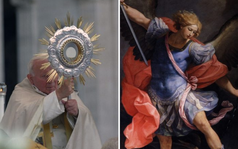 Quando São João Paulo II pediu para rezar frequentemente a São Miguel Arcanjo